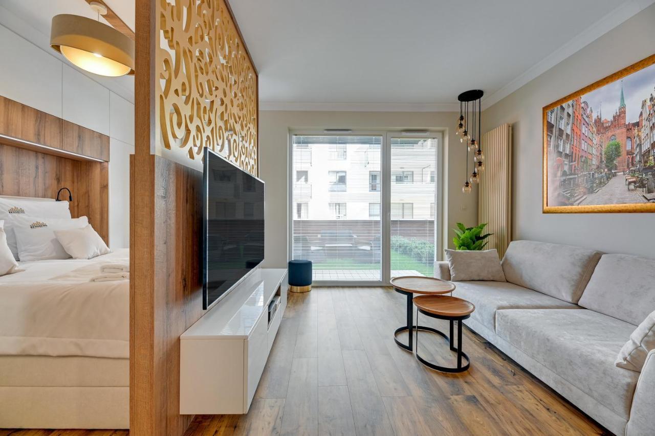 Bastion Walowa City Center By Downtown Apartments กดัญสก์ ภายนอก รูปภาพ
