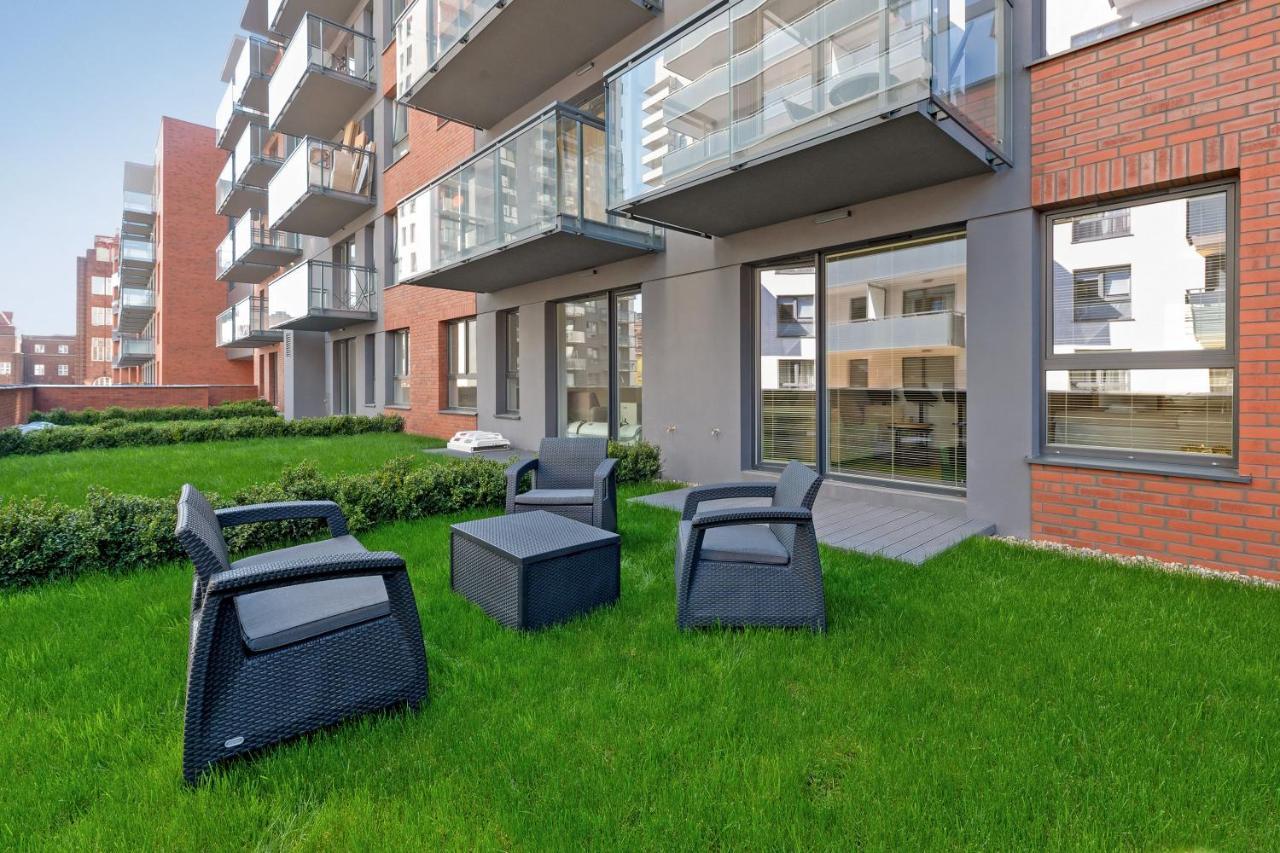 Bastion Walowa City Center By Downtown Apartments กดัญสก์ ภายนอก รูปภาพ