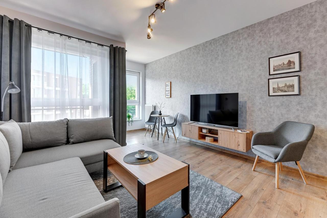 Bastion Walowa City Center By Downtown Apartments กดัญสก์ ภายนอก รูปภาพ