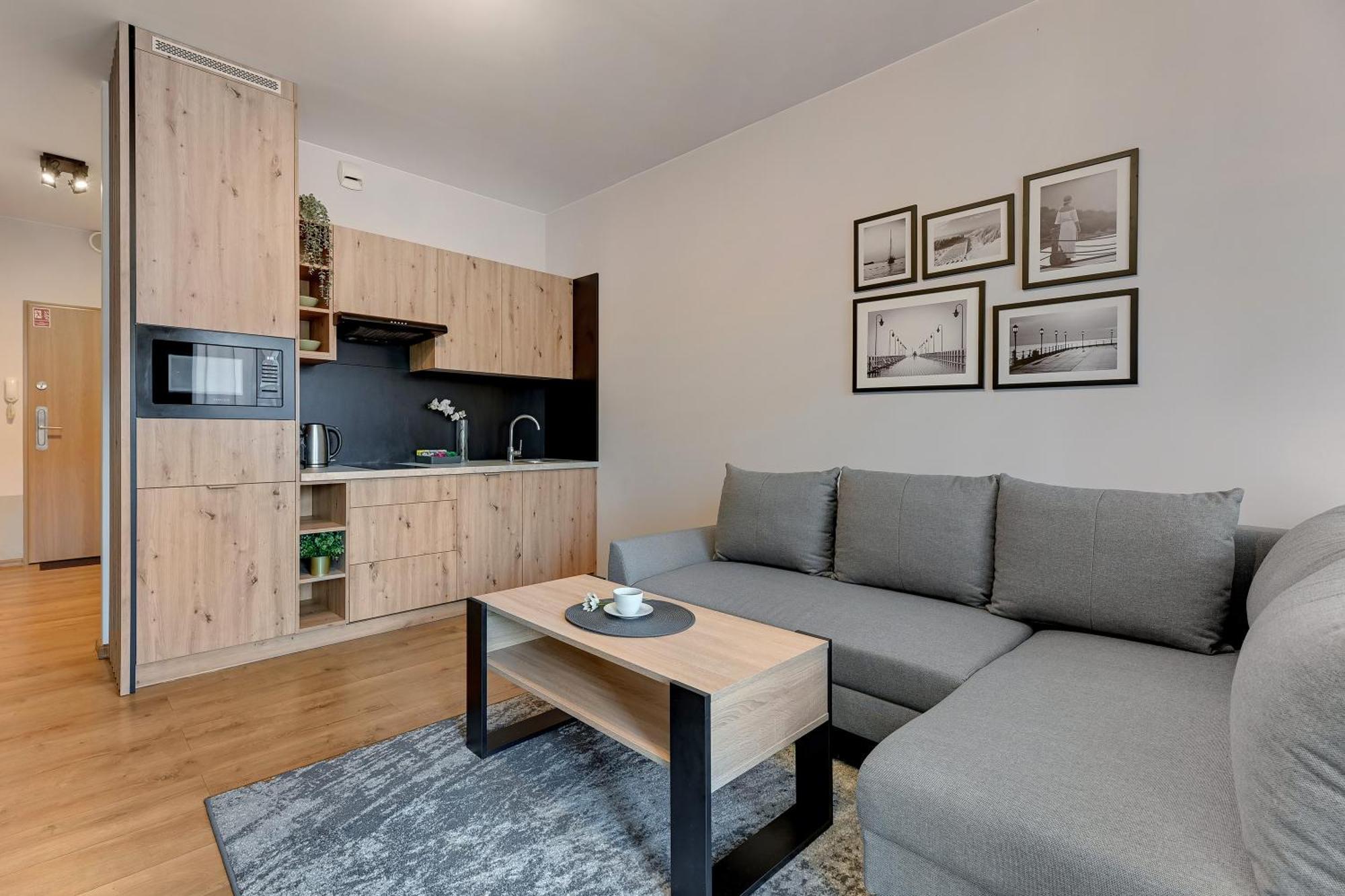 Bastion Walowa City Center By Downtown Apartments กดัญสก์ ภายนอก รูปภาพ