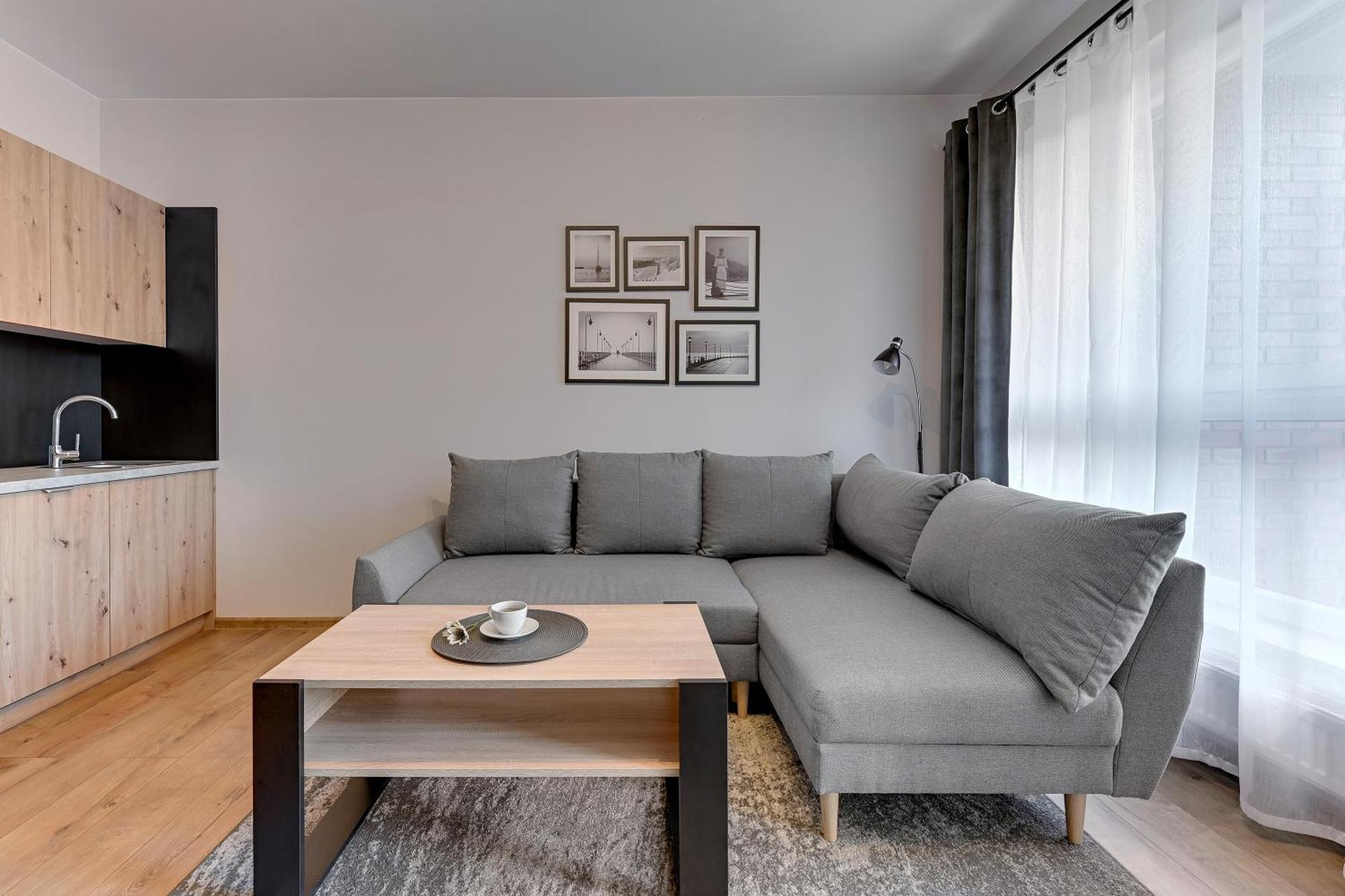 Bastion Walowa City Center By Downtown Apartments กดัญสก์ ห้อง รูปภาพ
