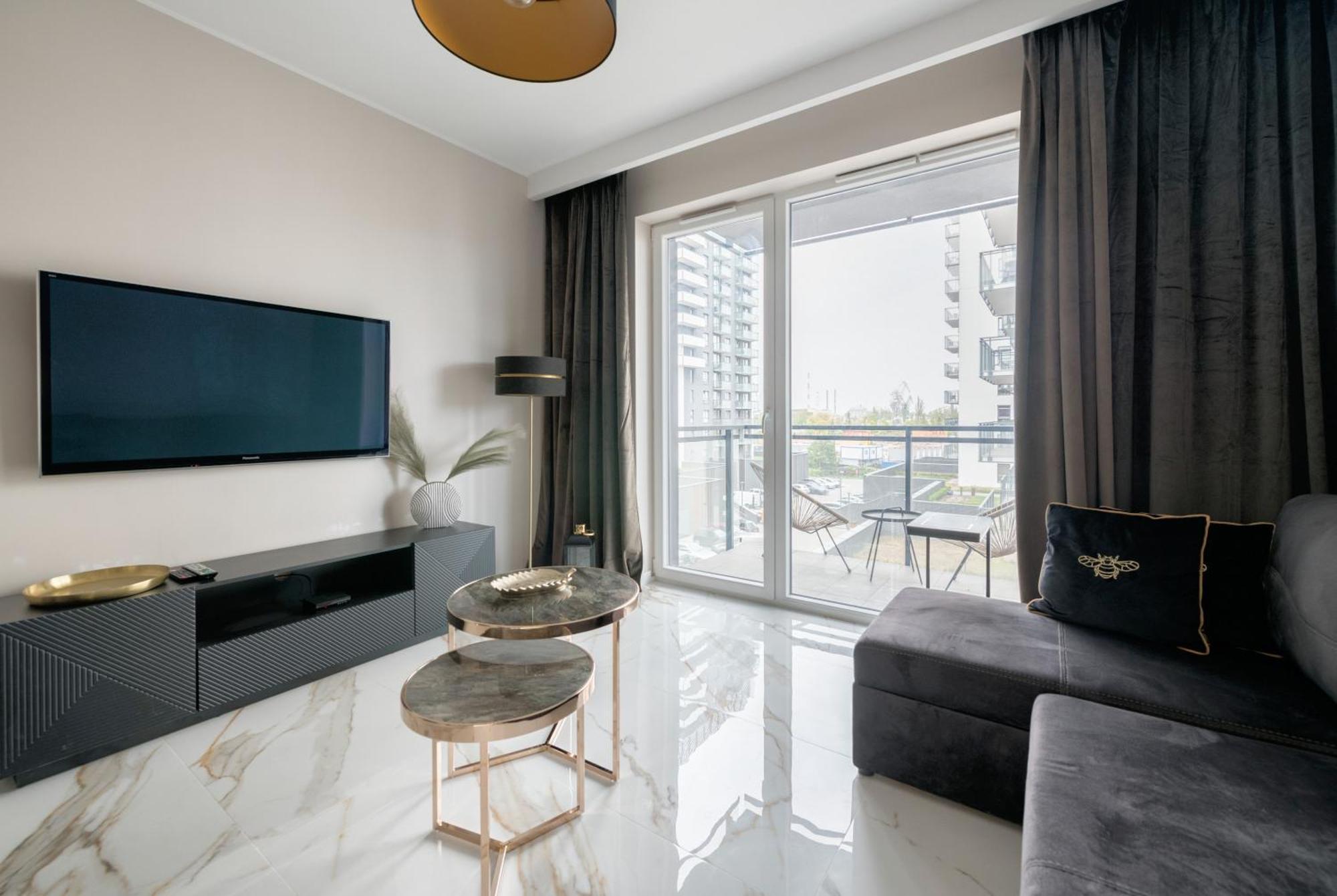 Bastion Walowa City Center By Downtown Apartments กดัญสก์ ห้อง รูปภาพ